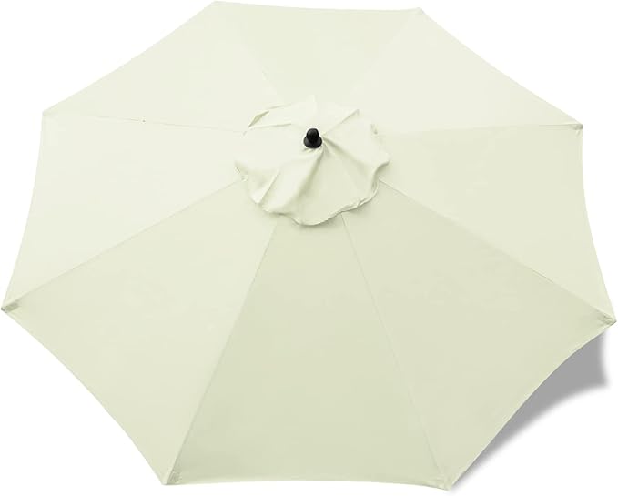 Sunnyglade 9ft Patio Umbrella Replacement Canopy Market Umbrella Top Outdoor Umbrella Canopy with 8 Ribs