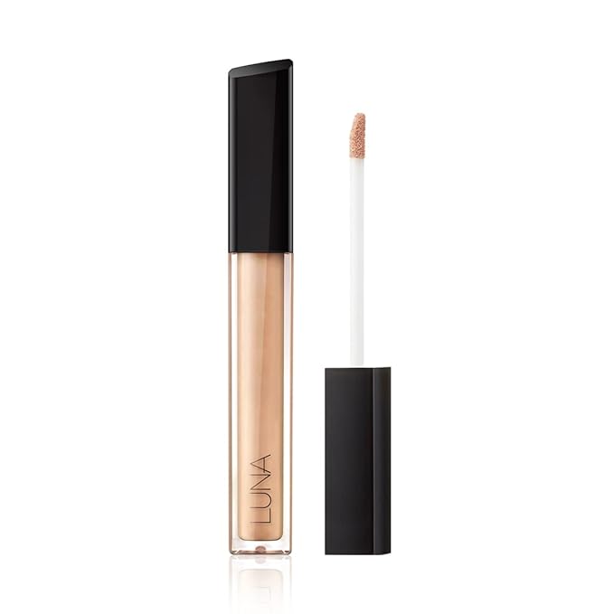 LUNA Long-Lasting Tip Concealer Cover-Fit (#04 Sand) Full 0.26 Fl Oz