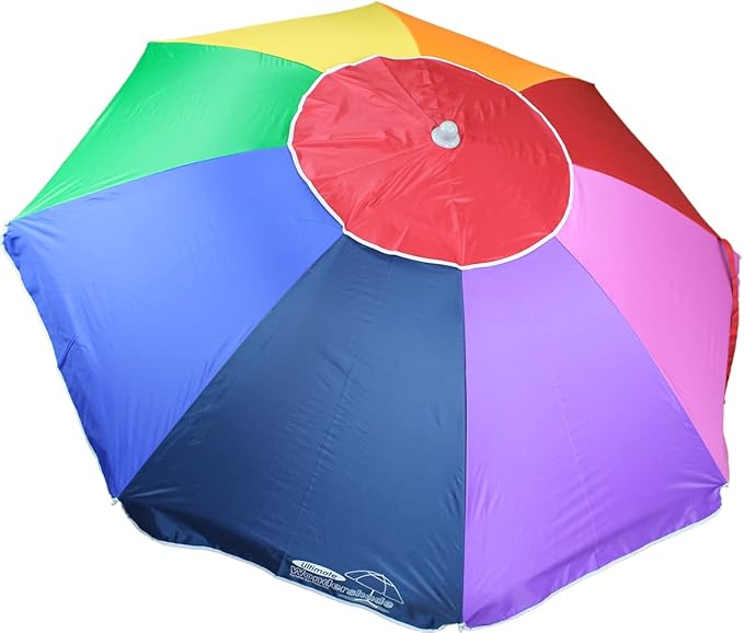 Wondershade Ultimate Portable Sun Shade Umbrella, Lightweight Adjustable Instant Sun Protection - Rainbow