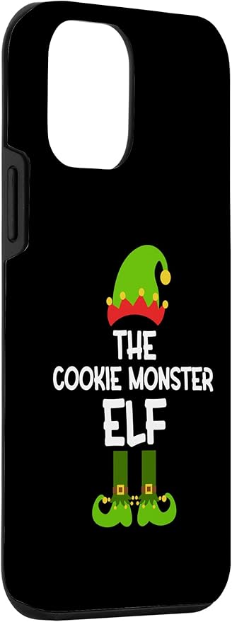 iPhone 12 mini The Cookie Monster Elf for Matching Family Christmas Case