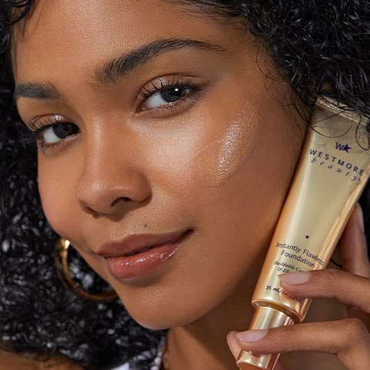 Westmore Beauty Instantly Flawless Foundation - Deep 1. Full Coverage 2 oz