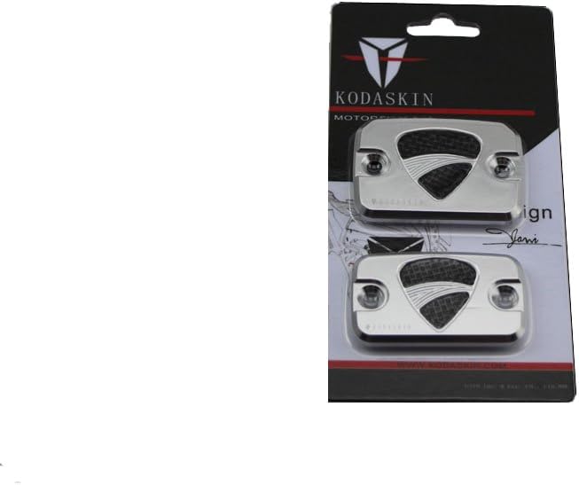 PRO-KODASKIN Motorcycle Brake and Clutch Caps for Ducati Hypermotard 796 Monster 695 696 796 S2R 800 Silver