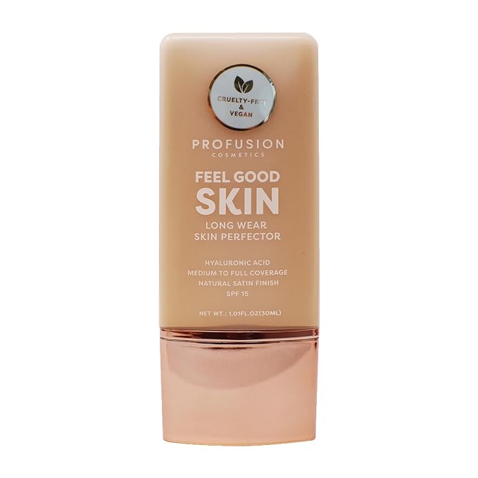 Profusion Cosmetics Lightweight Liquid Foundation for a Flawless Medium 1