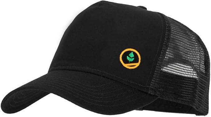 Trainer Red Poke Monster Embroidered Mesh Cap