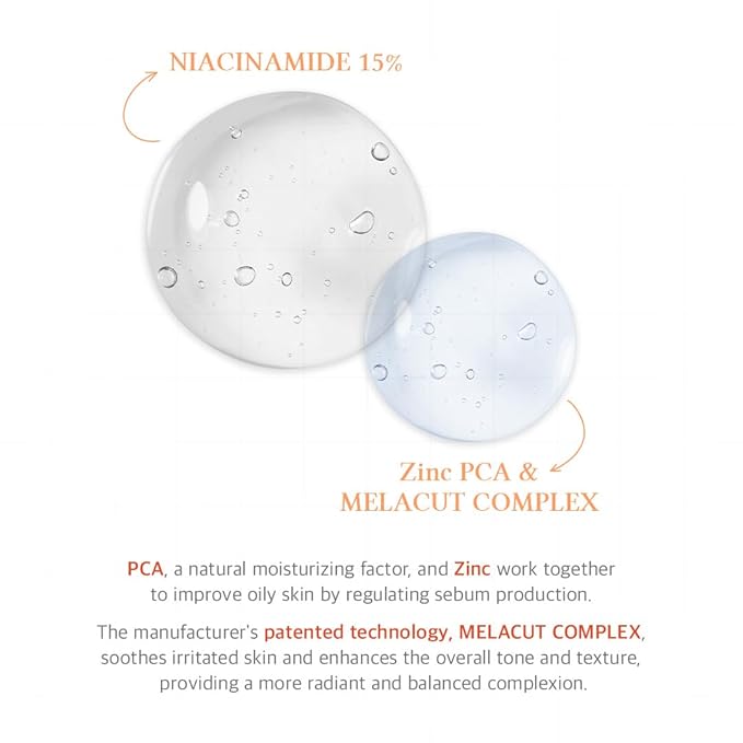 Dr.Althea 15% Niacinamide Purity Serum - 15% Niacinamide included, Overall skintone and texture improvement, Pore care, Serum control with Zinc. Vegan formula, Korean skincare