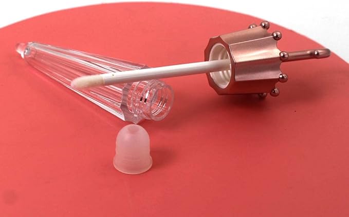COSIDEA EMPTY 20pcs Umbrella shaped lip gloss tube 5ml, Cute lipgloss tubes containers with wand cosmetic packing container