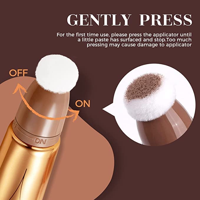 Blush Dreams Contour Beauty Wand, Liquid Face Concealer Highlighter (H1))
