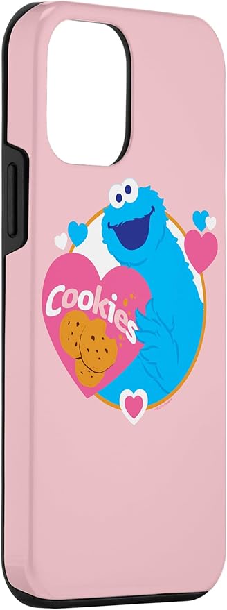 iPhone 12 mini Sesame Street Cookie Monster Love Cookies Case