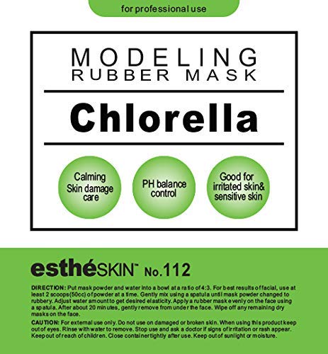 No.112 Chlorella Modeling Mask Powder for Professional Facial Treatment, 35 Oz. (1 pack)