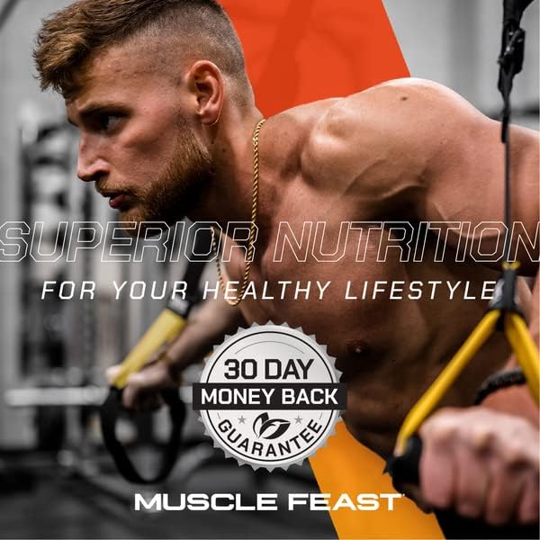 Muscle Feast Grass-Fed Whey Protein Isolate, All Natural Hormone Free Pasture Raised, Chocolate, 2lb