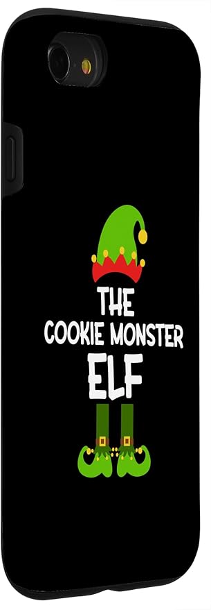 iPhone SE (2020) / 7 / 8 The Cookie Monster Elf for Matching Family Christmas Case