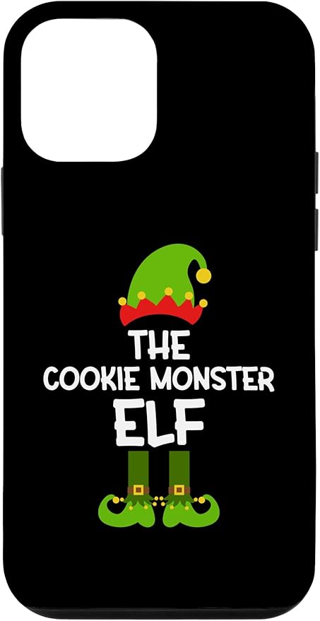 iPhone 12 mini The Cookie Monster Elf for Matching Family Christmas Case