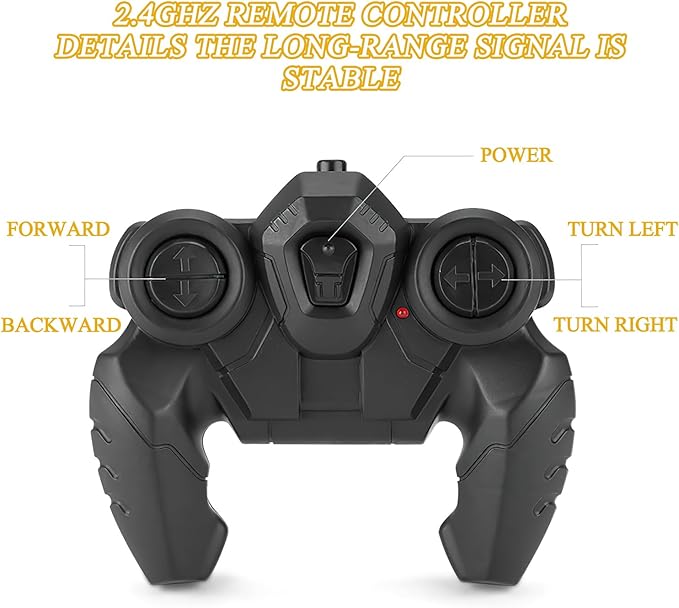 Amphibious Remote Control Car 1: 12 8WD, RC Monster Truck Toys, 2.4G RC Rock Crawler Off Road RC Car Toys for 7 8 9 10 11 12 Year Old Boys/Girls 4+, Gift Birthday Christmas