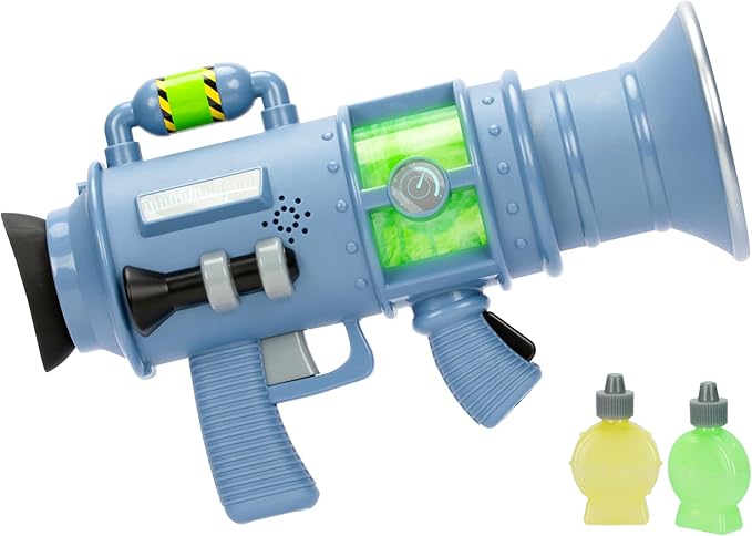 Minions Despicable Me 4 Ultimate Fart Blaster Toy - Shoots Real Fog Rings | 15 Hilarious Sound Effects | Lights Up & Banana/Fart Scents | Includes 2 Scent Formulas | Great Gag Gift for Kids Ages 4+