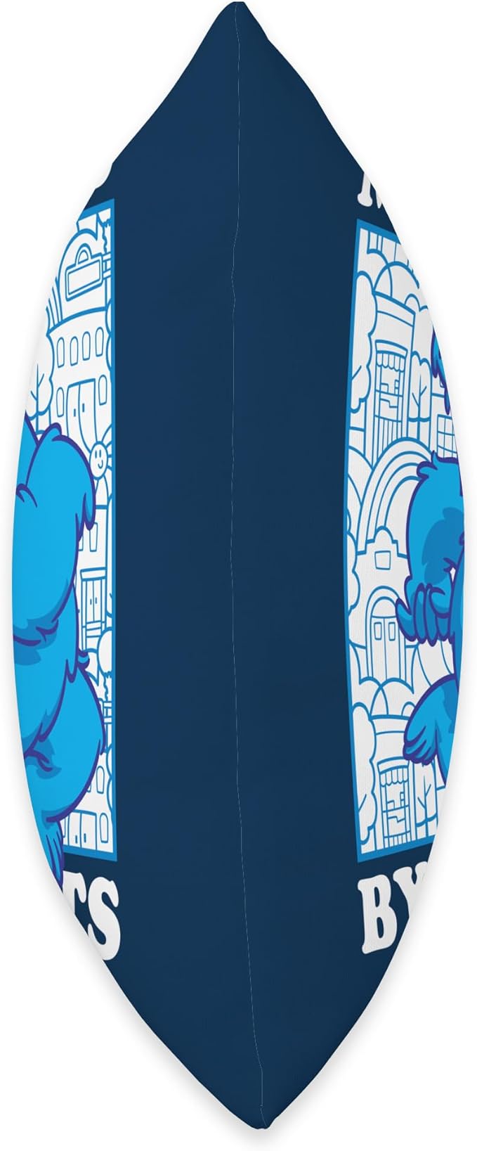 Sesame Street Cookie Monster Motivated Throw Pillow, 16x16, Multicolor