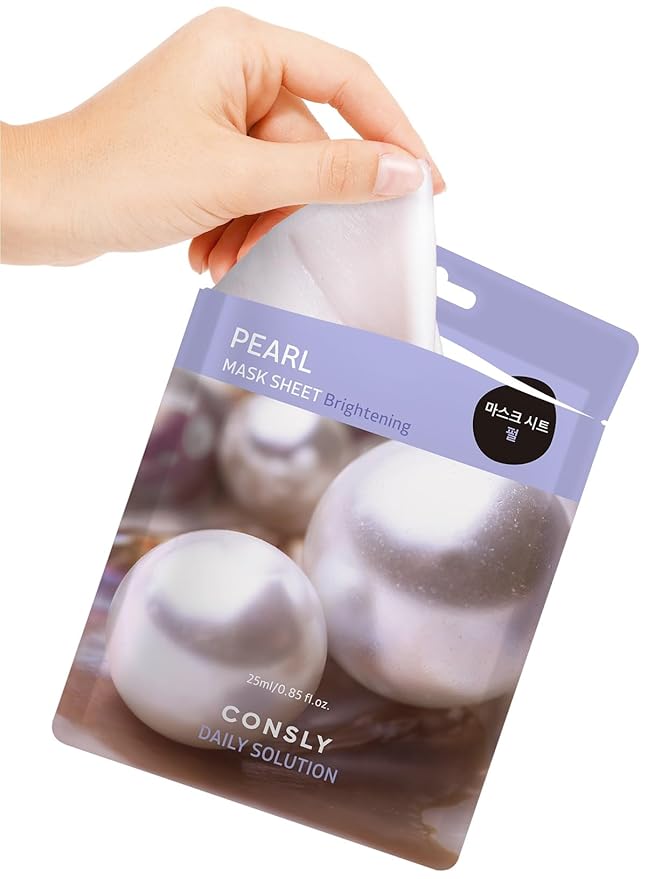 CONSLY_Daily Solution Face Mask Set – 12 Hydrating, Firming & Brightening Sheet Masks – Infused with Collagen, Snail Mucin, Hyaluronic Acid & Natural Extracts for Anti-Aging & Glowing Skin
