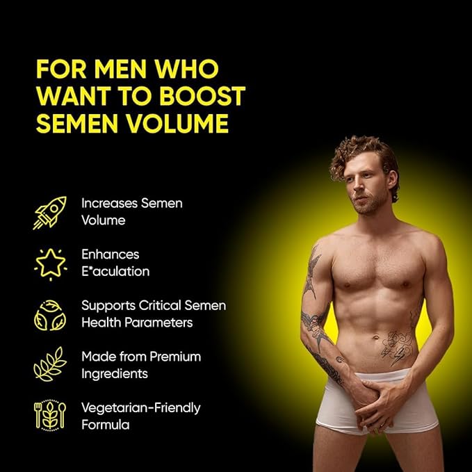 Improves Sperm Volume and Load β Semen Volume Supplement - 60 Capsules