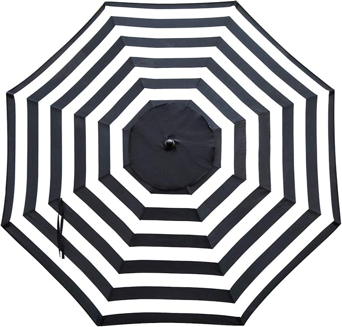 Sunnyglade 9ft Patio Umbrella Replacement Canopy Market Umbrella Top Outdoor Umbrella Canopy with 8 Ribs
