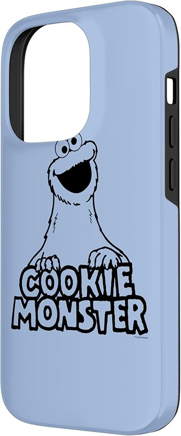 iPhone 14 Pro Sesame Street Vintage Cookie Monster Case