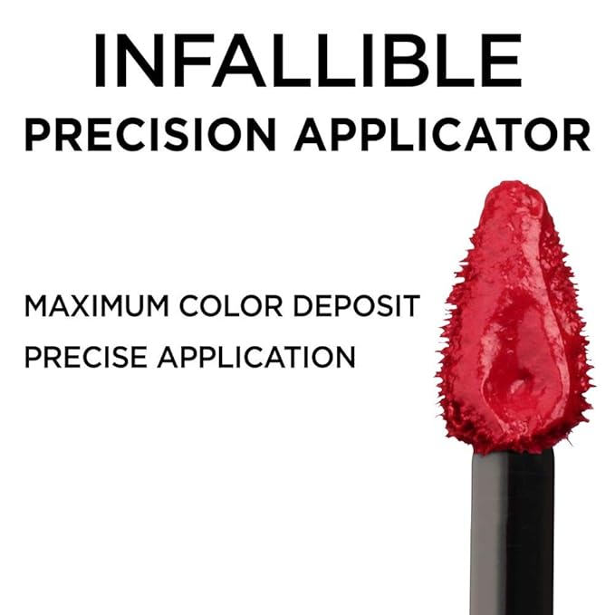 L’Oreal Paris Makeup Infallible 8 Hour Hydrating Lip Gloss, Blush, 0.21 Fl Oz