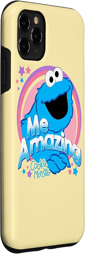 iPhone 11 Pro Max Sesame Street Cookie Monster Me Amazing Case