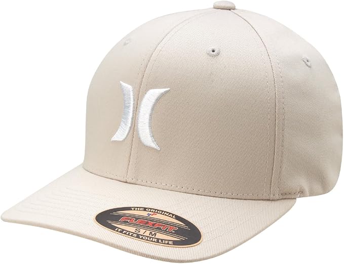 Hurley Mens Baseball Cap - Flexfit Fitted Baseball Caps for Men (Sizes: S-XL)