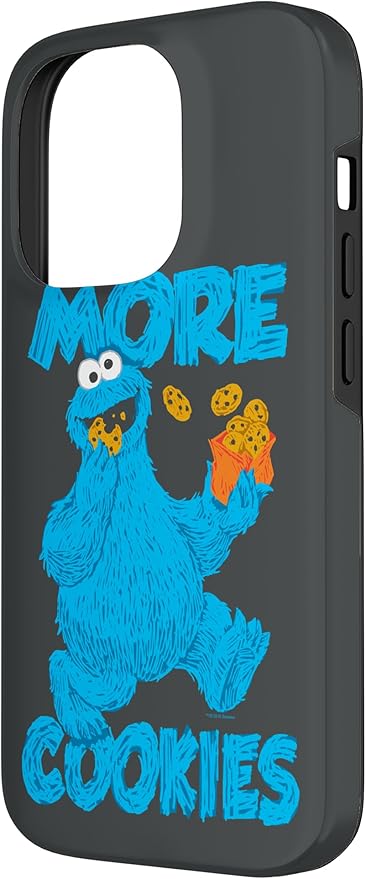 iPhone 14 Pro Sesame Street Cookie Monster More Cookies Case