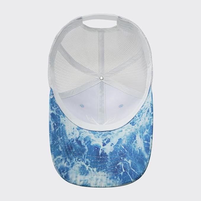 LOOGU Fishing Hat Mesh Back for Men Women Adjustable Baseball Trucker Cap Snapback Hats