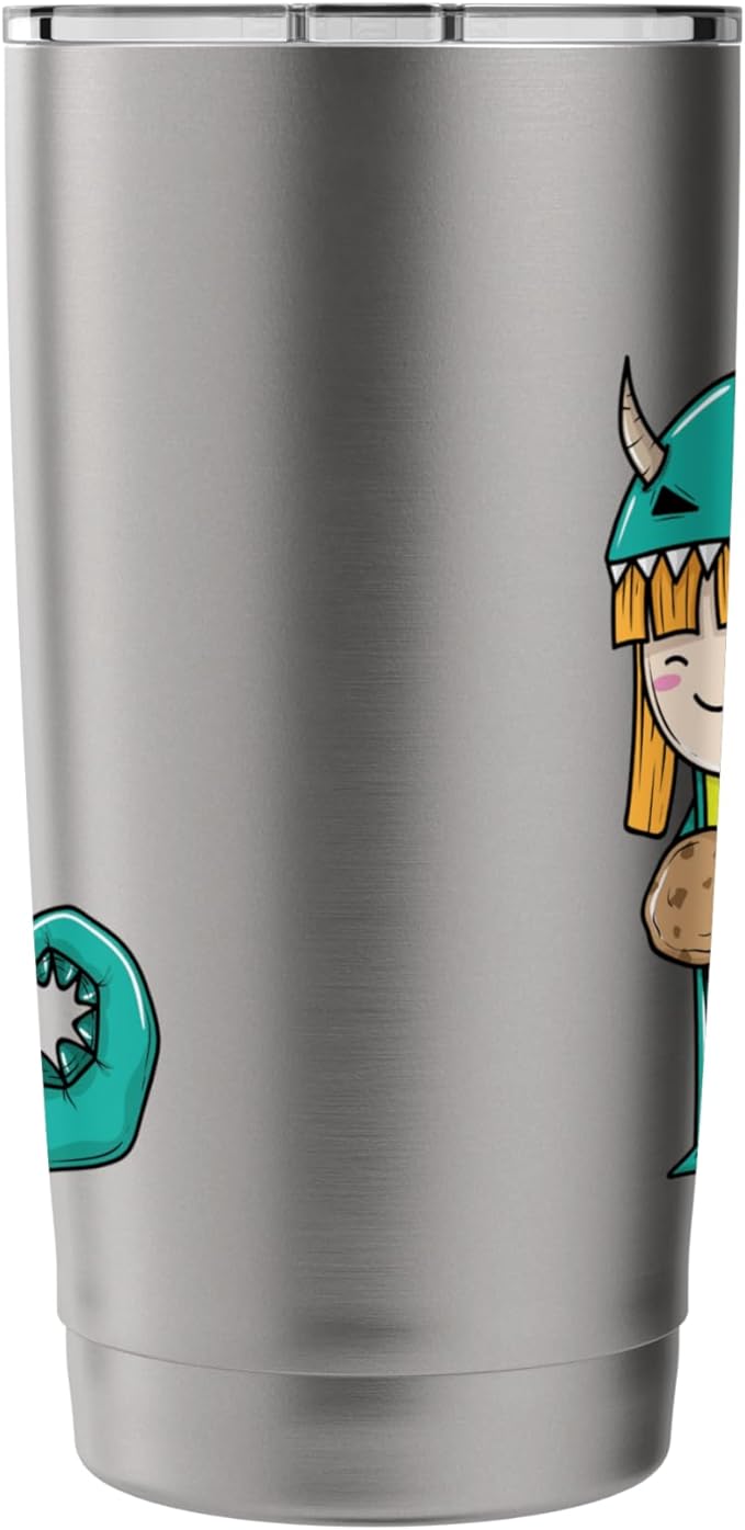 Child in Monster Costume with Cookie Stainless Steel Insulated Tumbler