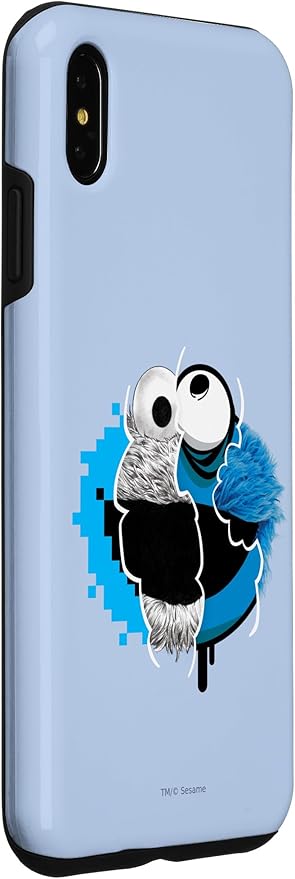 iPhone XS Max Sesame Street Split Cookie Monster Case