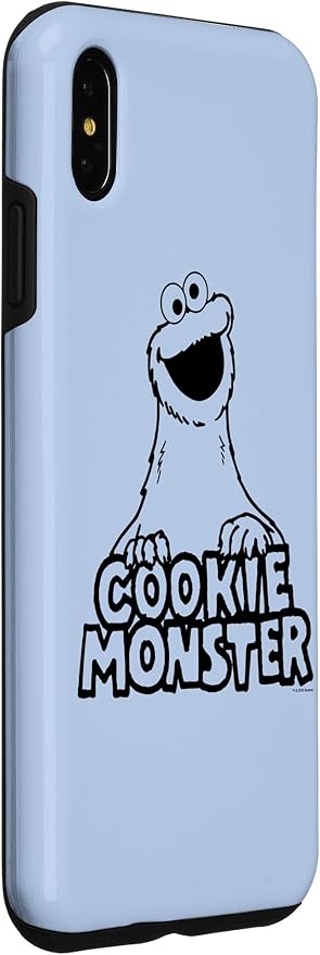 iPhone XS Max Sesame Street Vintage Cookie Monster Case