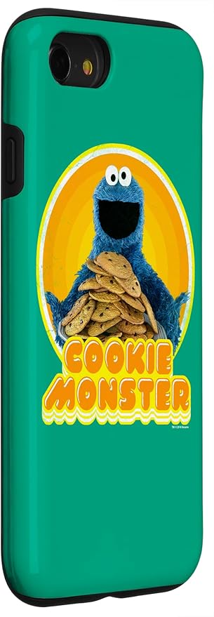 iPhone SE (2020) / 7 / 8 Sesame Street Cookie Monster Iron On Case