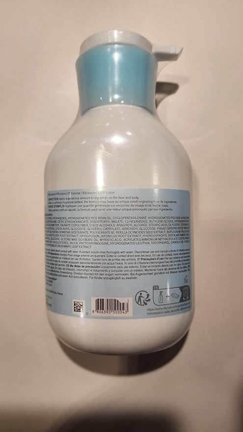 Illiyoon Ceramide Ato Lotion | Lightweight Moisturizer for Dry & Sensitive Skin, Barrier Repair for Face & Body, Mild for Babies, Vegan Certified, Korean Skin Care, 11.83 fl.oz.