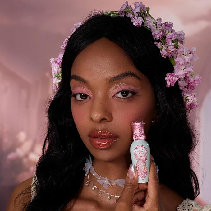 Flower Knows Midsummer Fairytales Lip Gloss-Glowy Moisturizing Coating Lip Lacquer-Hydrating Tinted Lip Oil for Girls&Women-Vegan & Cruelty Free-0.17Fl Oz(G09 Dream Voyager)