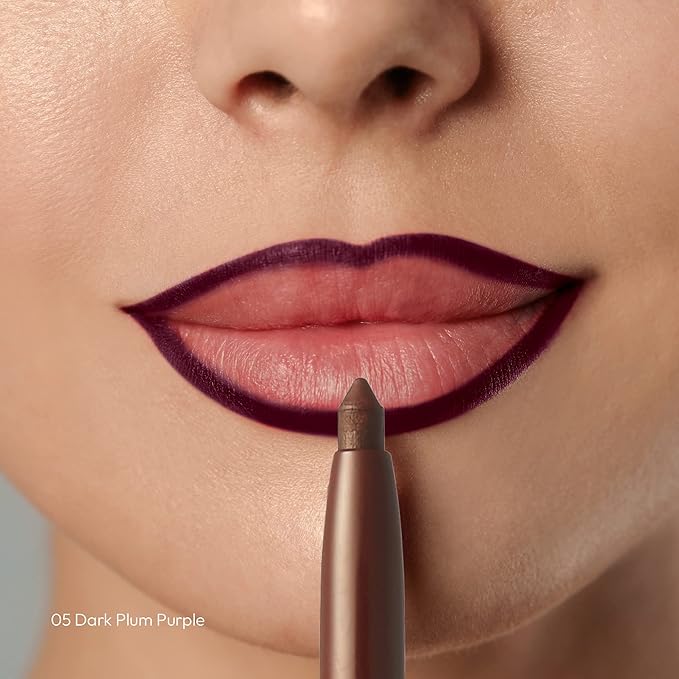 Professional Lip Liner, Long-Lasting Luxury Intense Lipliner, Creamy Retractable Easy to Use Richly Pigmented Lip Liner Pencil 3 PCS (4 Count)