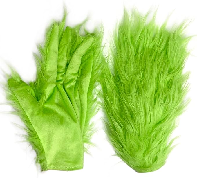 Green Monster Mask Costume Accessories Christmas Cosplay,Green Latex Full Head Mask,Universal Size Fits Adults and Kids