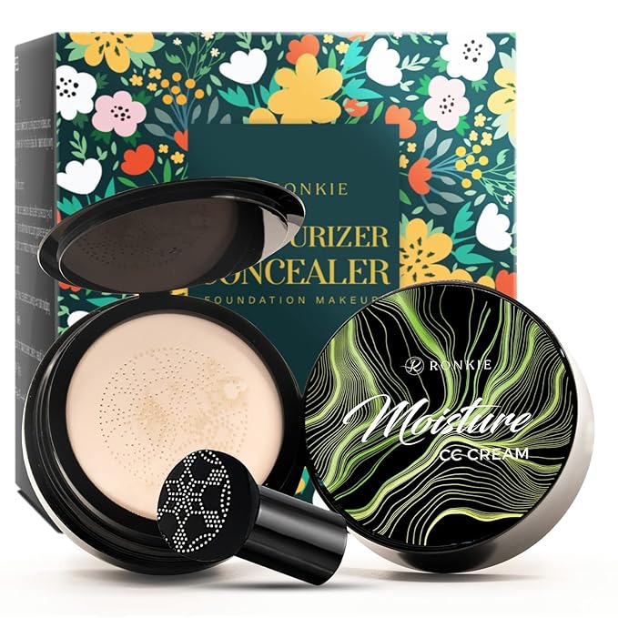 Mushroom Head Foundation, Moisturizing Concealer, Bright Makeup Base