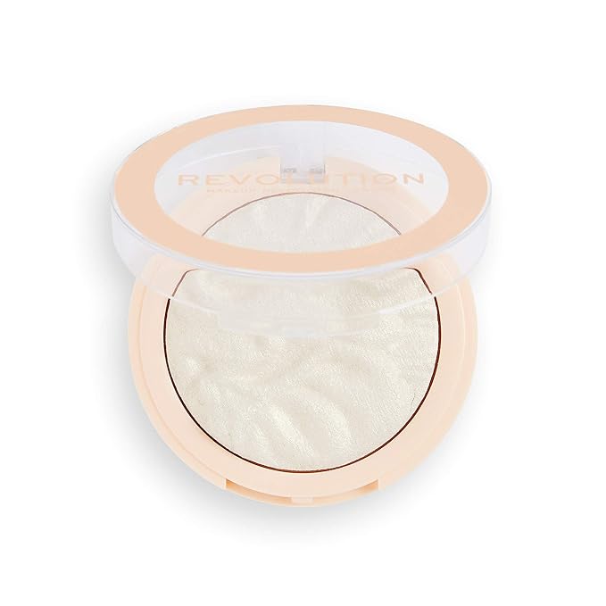 Revolution Beauty, Reloaded Pressed Powder Highlighter, Intensely Pigmented 0.22 Oz