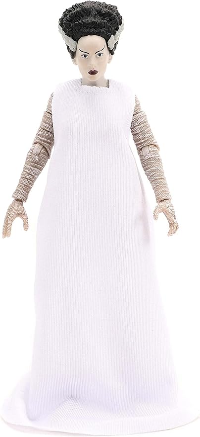 Jada Toys Universal Monsters 6" Bride of Frankenstein Action Figure, Toys for Kids and Adults, Black