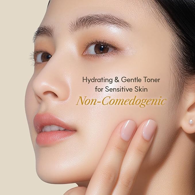 The Face Shop Ginseng Glow Essence Toner - Improves Skin Elasticity, Glowy Finish, for Dull & Dry Skin, with Korean Ginseng, Anti Aging, Korean Skincare, 100ml / 3.3 fl. oz.
