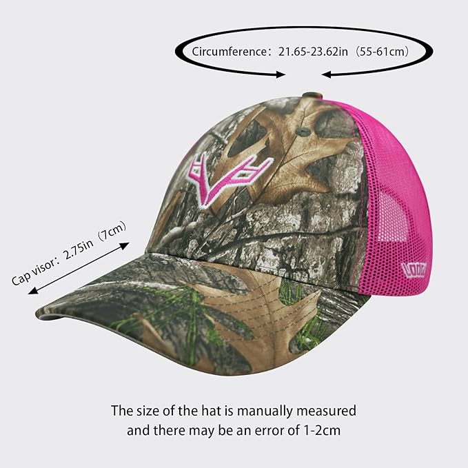 LOOGU Fishing Hat Mesh Back for Men Women Adjustable Baseball Trucker Cap Snapback Hats