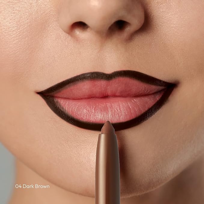 Professional Lip Liner, Long-Lasting Luxury Intense Lipliner, Creamy Retractable Easy to Use Richly Pigmented Lip Liner Pencil 3 PCS (4 Count)