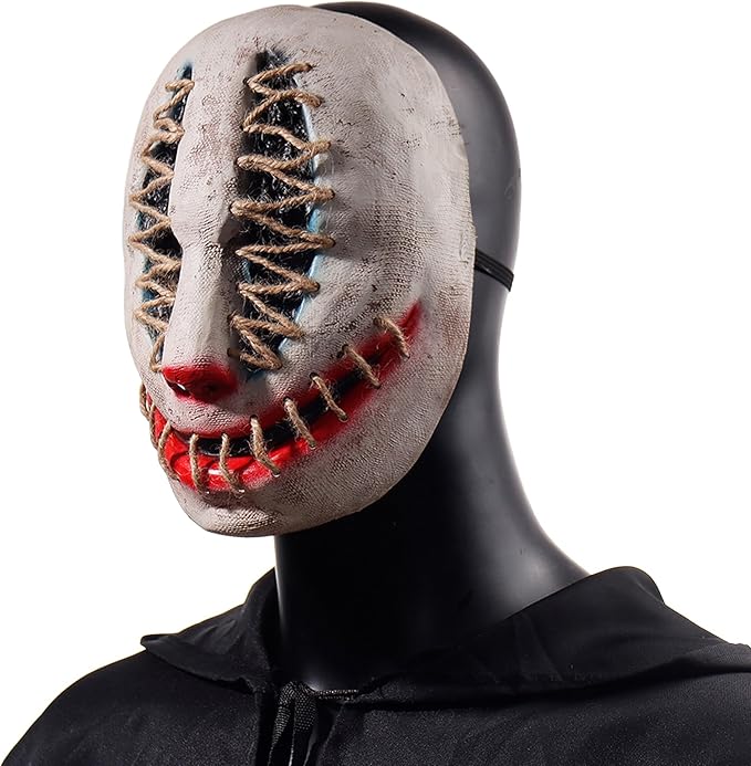 Halloween Scary Evil Mask Horror Face Zombie
