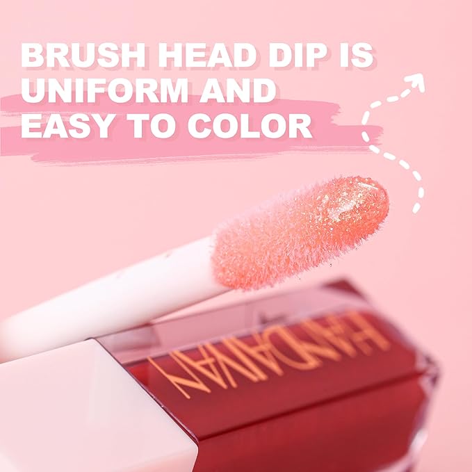 6PCS Diamond Lip Gloss Set, Matte & Pearlescent Finish, Long-Lasting Hydrating Lipstick, Non-Sticky, High-Pigment Formula for All-Day Wear, Shimmer & Velvet Effect (Diamond B, 1)