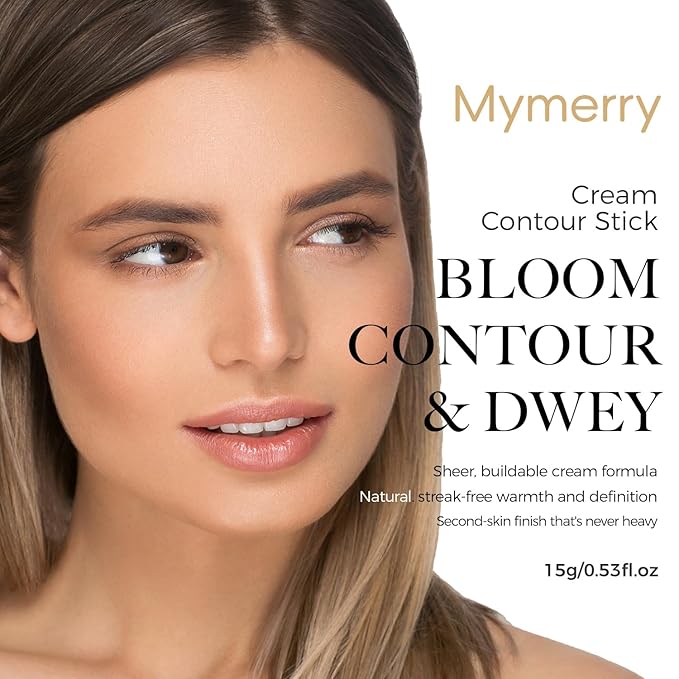 2Pcs Contour Stick Makeup,Cream Blush for Cheeks, Contour Stick