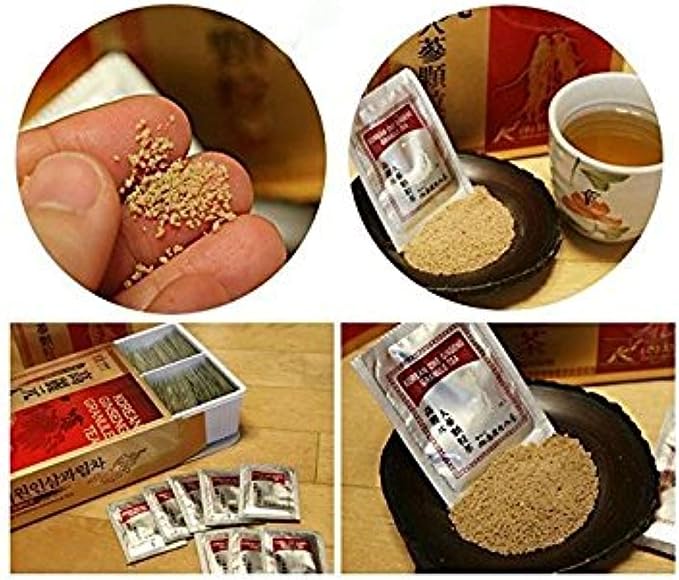 Korean Ginseng Extract Granules Tea Health Food (3g X 100 bags)
