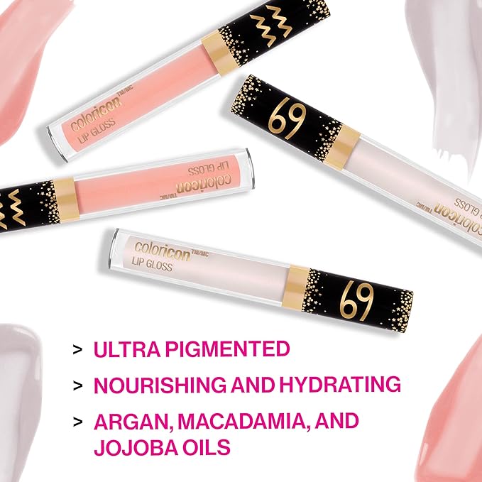 wet n wild Color Icon Lip Gloss Leo (Pack of 2)