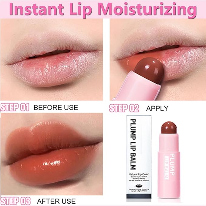 Color Lip Balm Hydrating, Tinted Lip