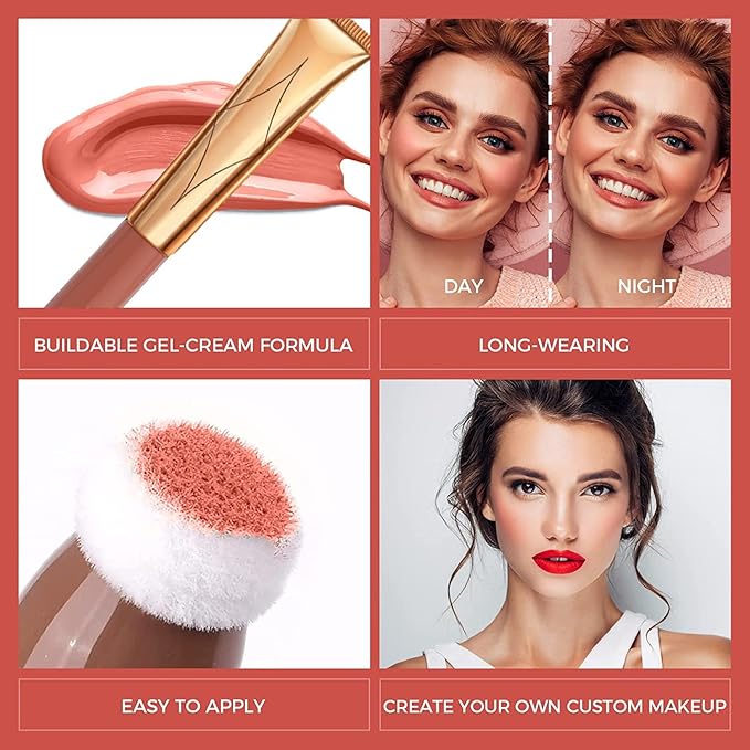 3 Colors Liquid Contour Beauty Wand, Highlighter and Blend. (1#/3#/4#)