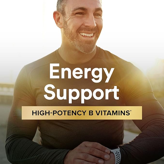 GNC Mega Men Multivitamin Caplets, Clinically Proven to Feel Better, Immune Support, Energy Support, Antioxidants, B Vitamins, Vitamin D-3, Timed Release, 180 count, 90 day supply